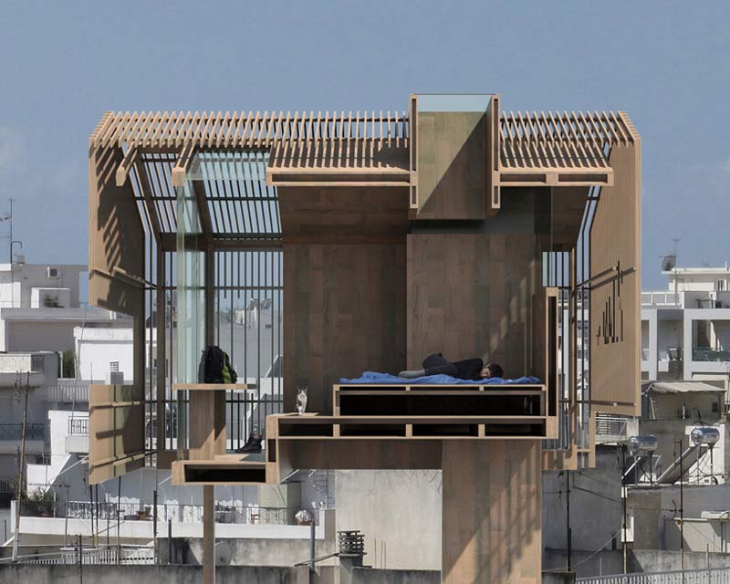 Dom na dachu: Ateny / Grecja